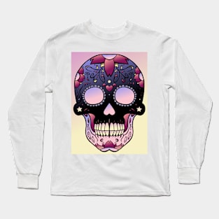 Sugar Skull 11 (Style:4) Long Sleeve T-Shirt